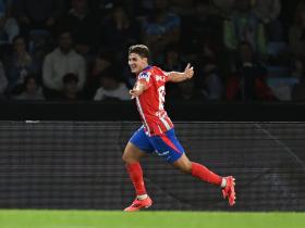 比赛集锦：马德里竞技1-0塞尔塔