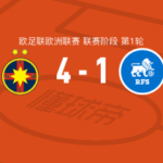 比赛集锦：布加勒斯特星4-1里加足球学校