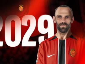官方：马略卡与31岁前锋韦达特-穆里奇续约至2029年