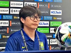 韩国女足主帅：我们本来可以拿三分，打平有点失望