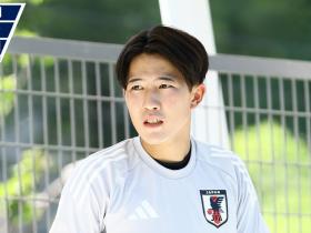 日本国脚佐藤龙之介：剩下的两场比赛，我希望能取得进球