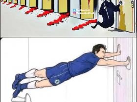 😂尝试堵门来阻止巴黎的切尔西